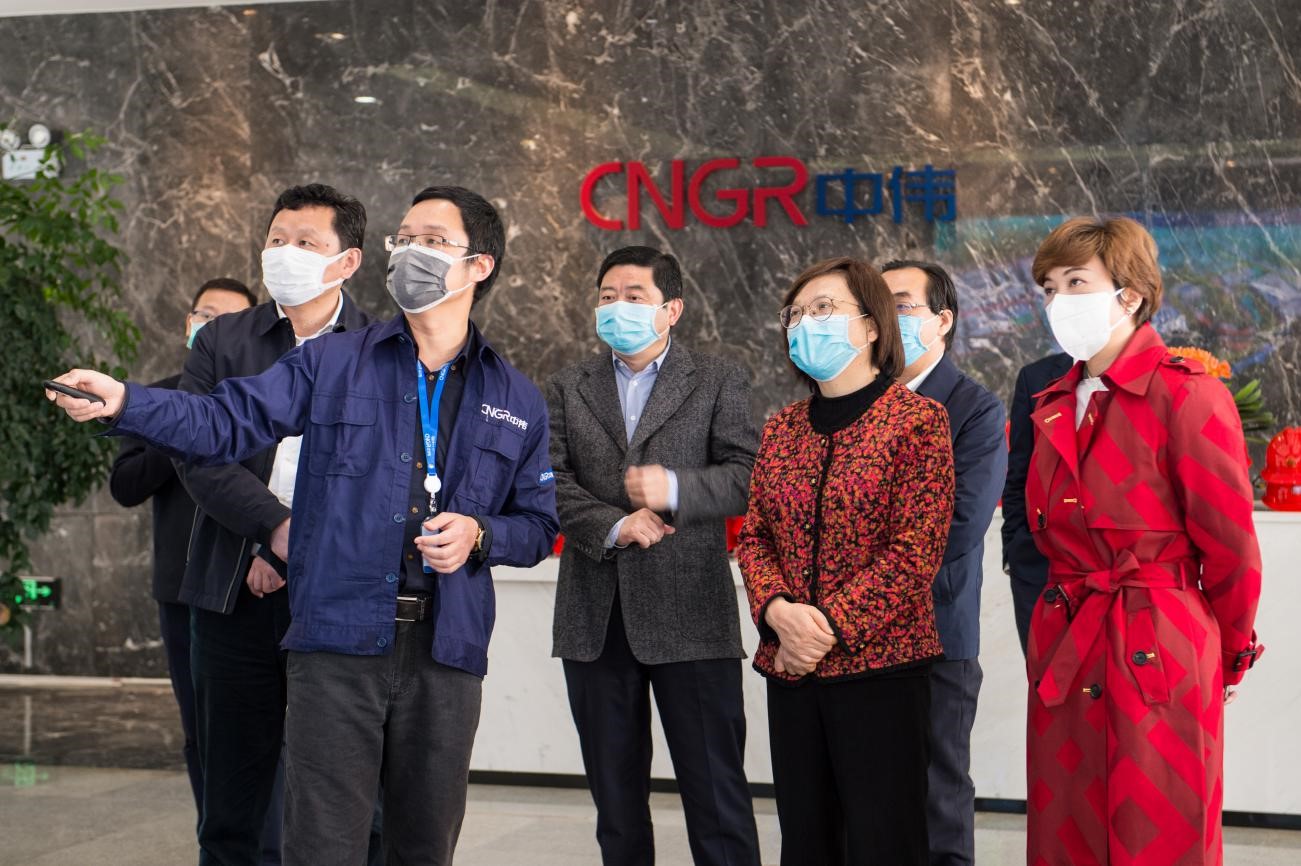 湖南省委常委、常务副省长谢建辉赴pg国际视察复工复产工作