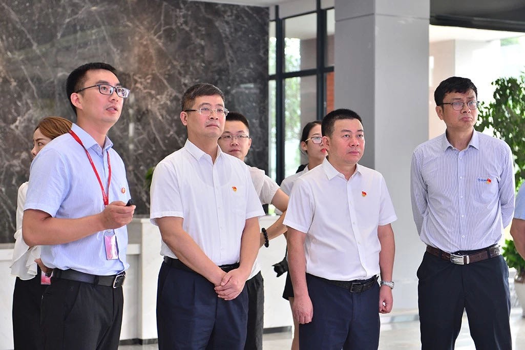 以党建引领pg国际发展丨长沙市委组织部调研pg国际新资料