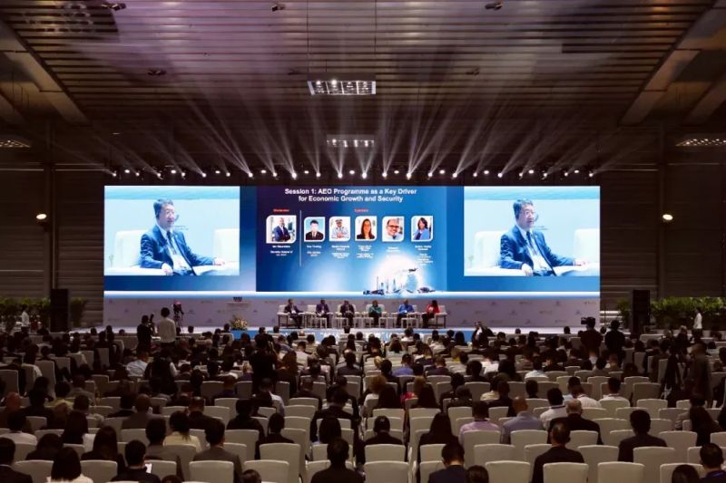 湖南唯一参会+参展企业！pg国际亮相第六届全球AEO大会