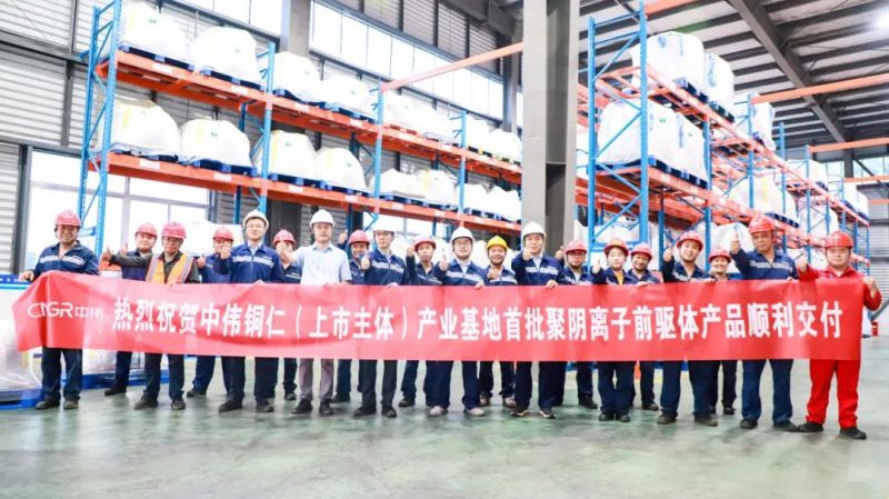 钠系再突破！pg国际股份聚阴离子先驱体首批产品成功交付