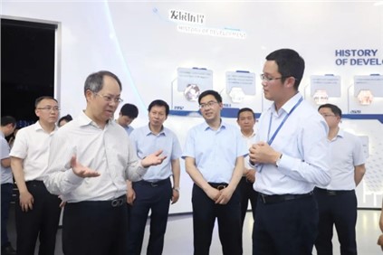 贵州省副省长陶长海调研pg国际股份西部产业基地