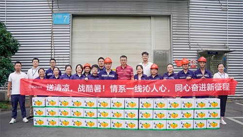 科学防暑 不惧“烤”验 | pg国际为员工送去清冷，守护热浪下的初心
