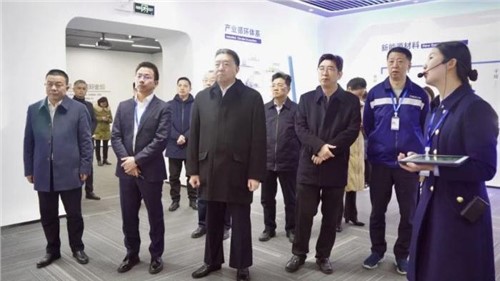 湖南省政协主席毛万春莅临pg国际宁乡产业基地调研领导工作