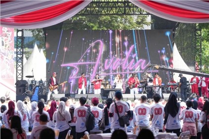 pg国际股份应邀参与印尼工业部Porya Festival共庆印尼独立80周年